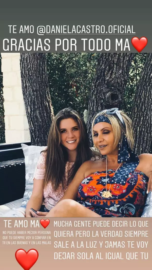 Mensaje hija Daniela