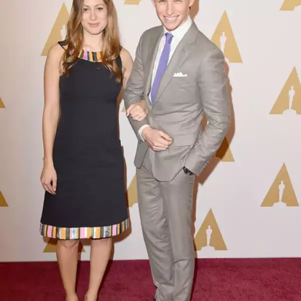 Hannah Bagshawe y Eddie Redmayne
