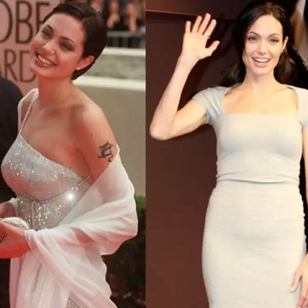 Angelina Jolie siempre ha sido delgada, pero ahora luce mucho más.