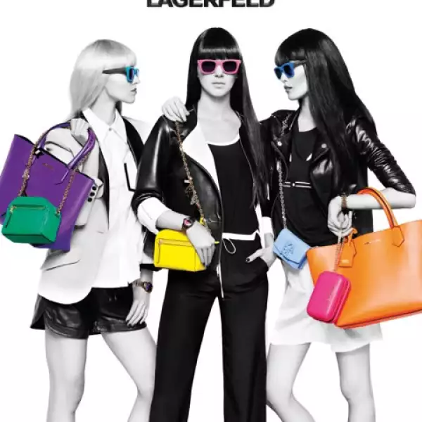 Las musas de Karl Lagerfeld.