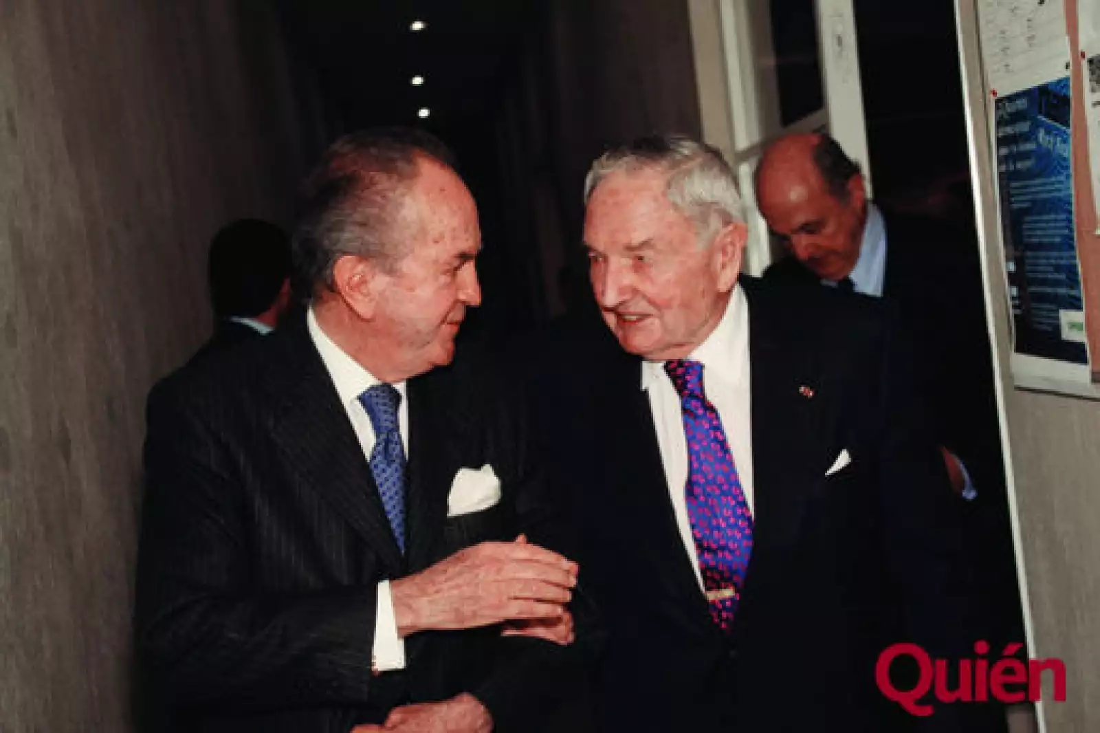 Alberto Bailleres, David Rockefeller
