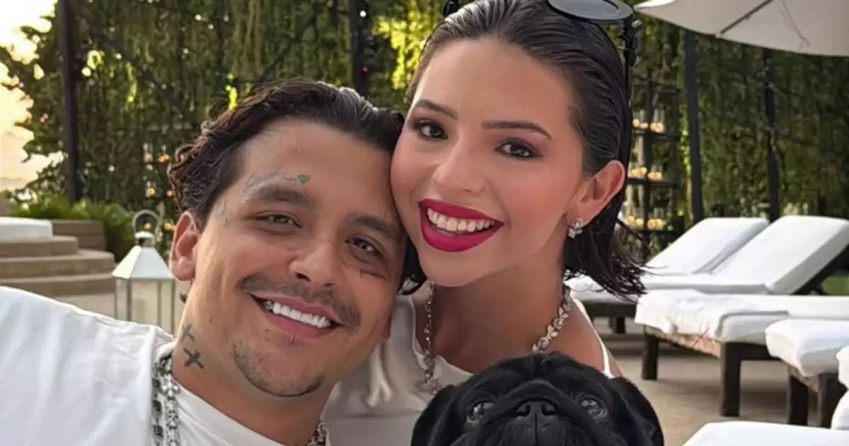 Christian Nodal y Ángela Aguilar