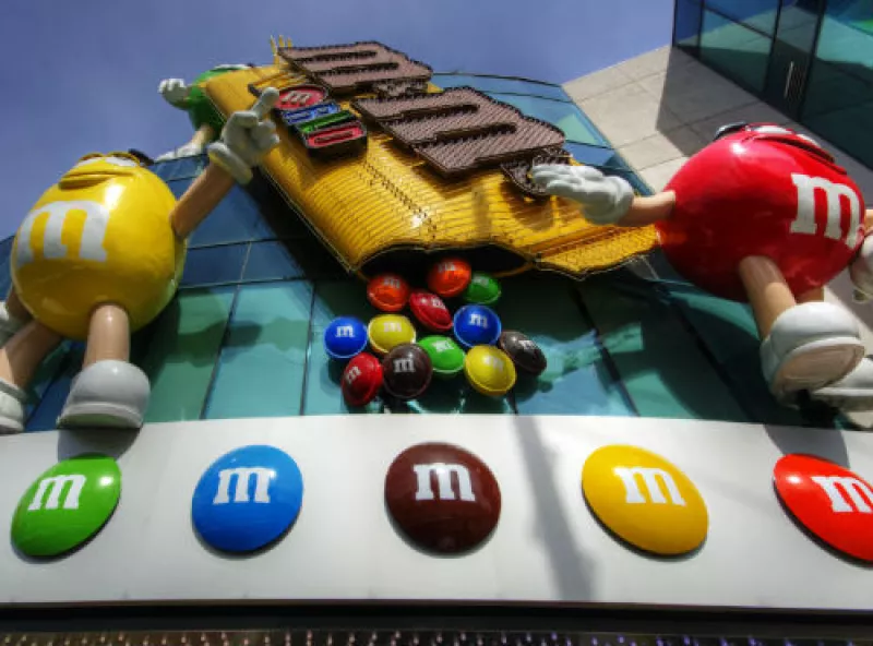 tienda de dulces de Mars en EU