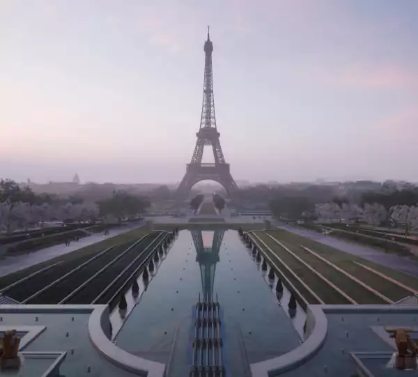 One Line Eiffel
