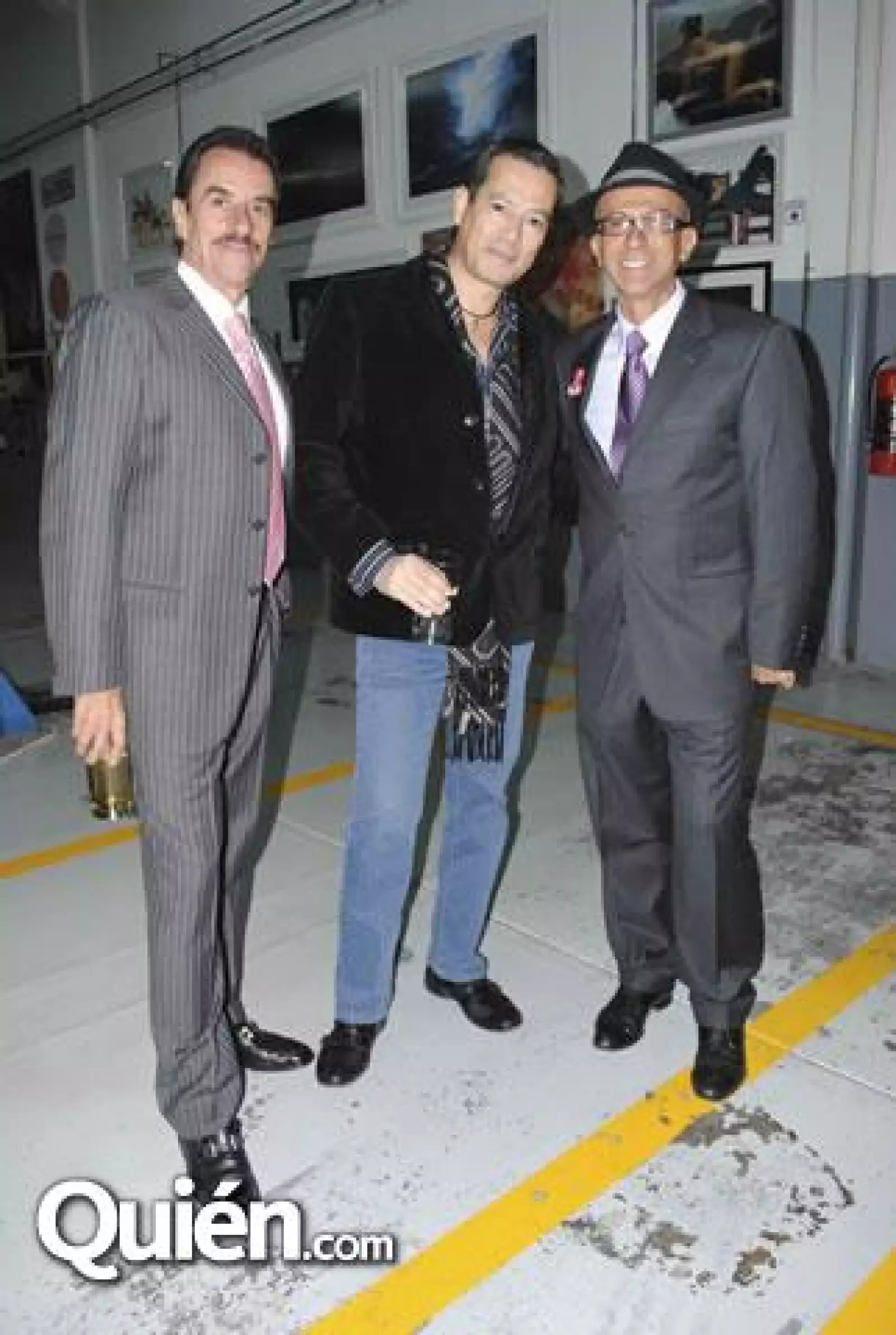 Luis Carlos Origel,Gerardo Alcocer y Oscar Román