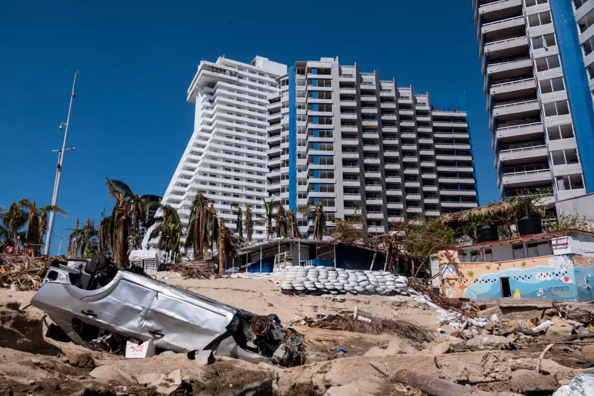 Qué pasó en Acapulco antes y después del huracán Otis