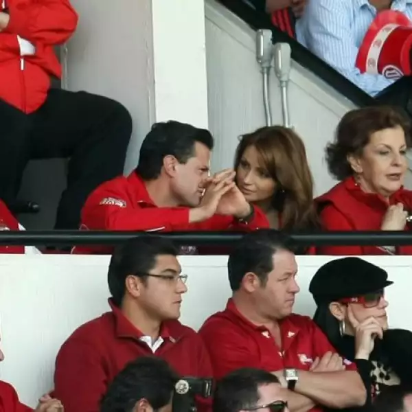 Enrique Peña Nieto y Angélica Rivera.