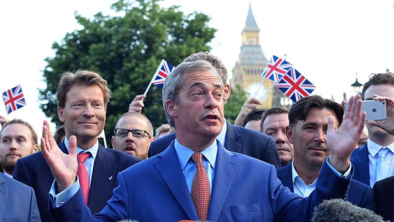 Farage impulsó la salida británica de Reino Unido desde hace varias décadas.