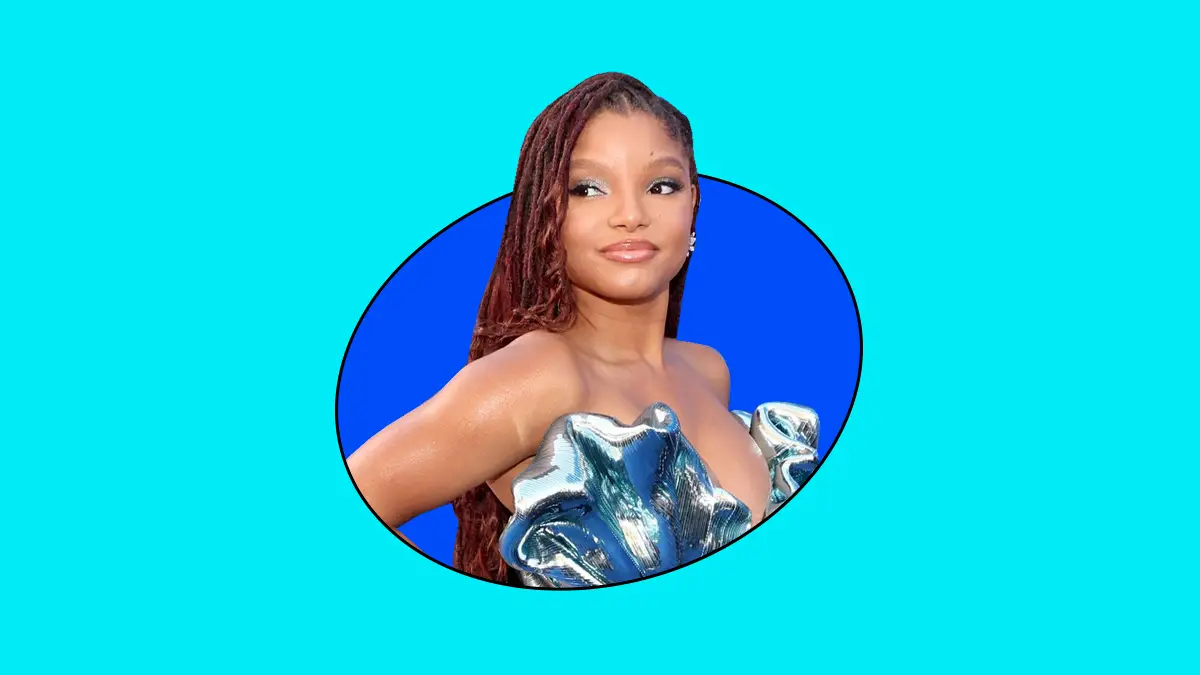 Halle Bailey se viste de Ariel para la premiere de La Sirenita