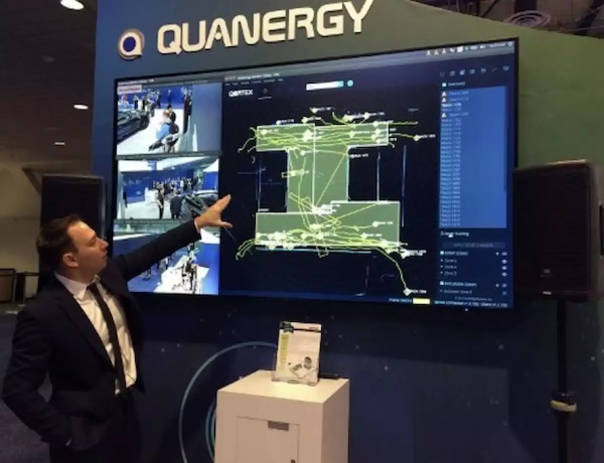 Sistema de detección láser de la empresa Quanergy Systems para vigilancia