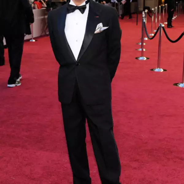 El diseñador italiano Valentino.