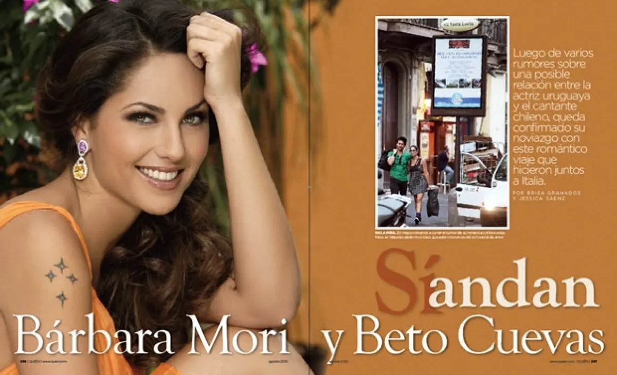 Bárbara y Beto pasaron unos días románticos en Italia.