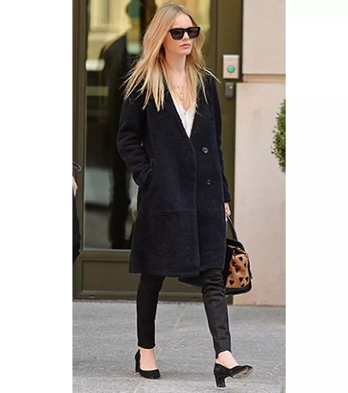 Un abrigo oversized es cómodo y versátil.