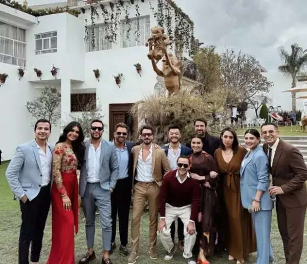 Bautizo del hijo de Carlos Rivera y Cynthia Rodríguez