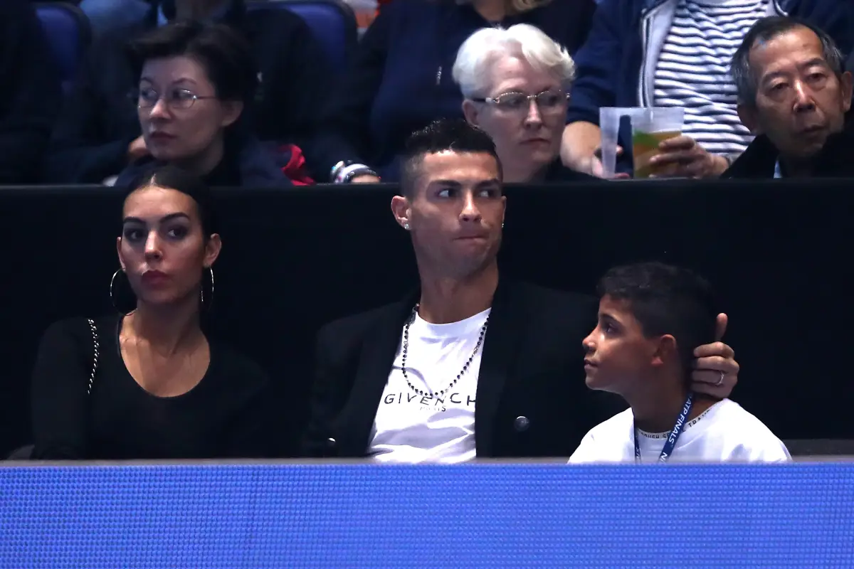 Georgina Rodríguez y Cristiano Ronaldo