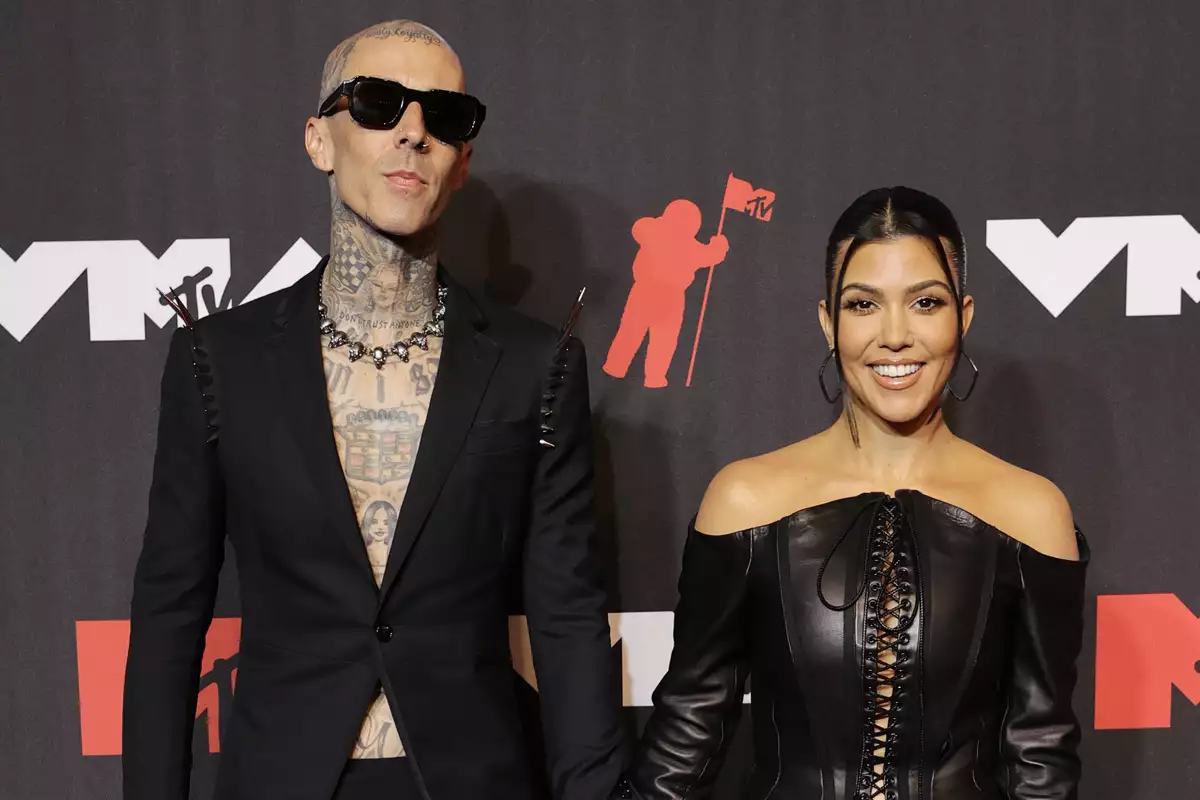 Kourtney Kardashian y Travis Barker