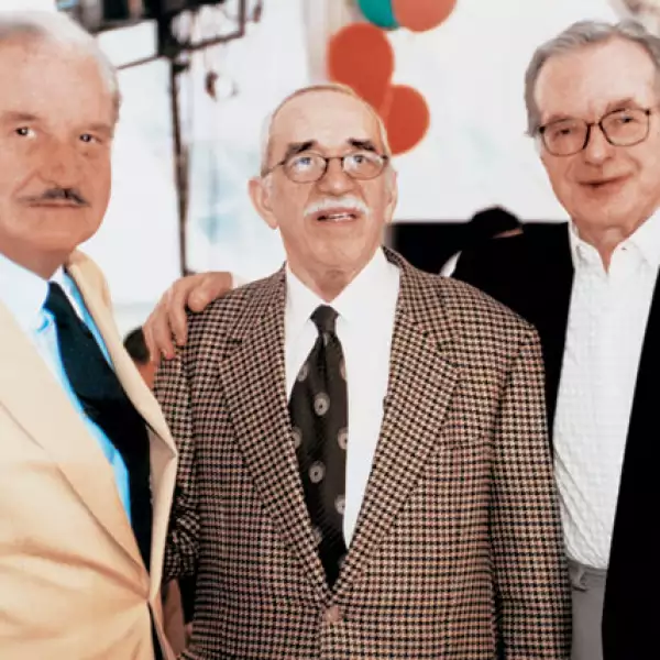 Carlos Fuentes, Gabriel García Márquez, Jacobo Zabludovsky