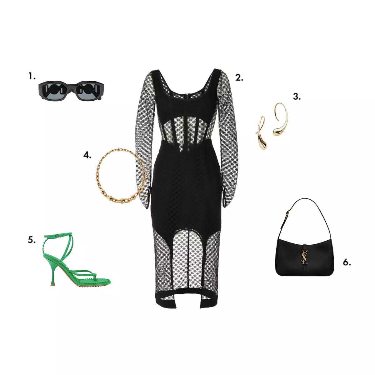net-a-porter.com / farfetch.com / tiffany.com / bottegaveneta.com / ysl.com.
