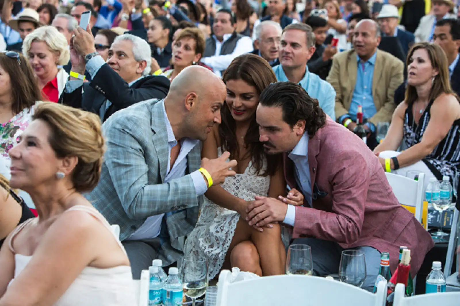 Manuel Rivera,Karla Terán y Hans Backhoff