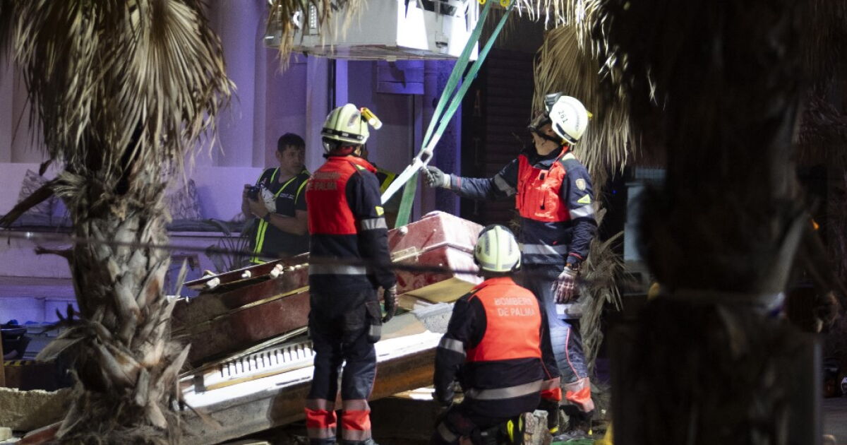 Un derrumbe de un edificio en Mallorca deja cuatro muertos y 20 heridos