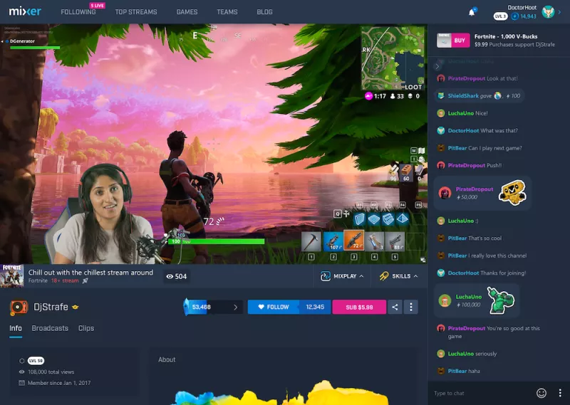 Mixer busca más streamers mexicanos