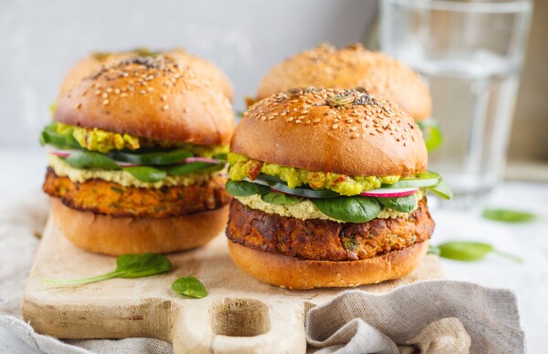 Hamburguesa vegetariana