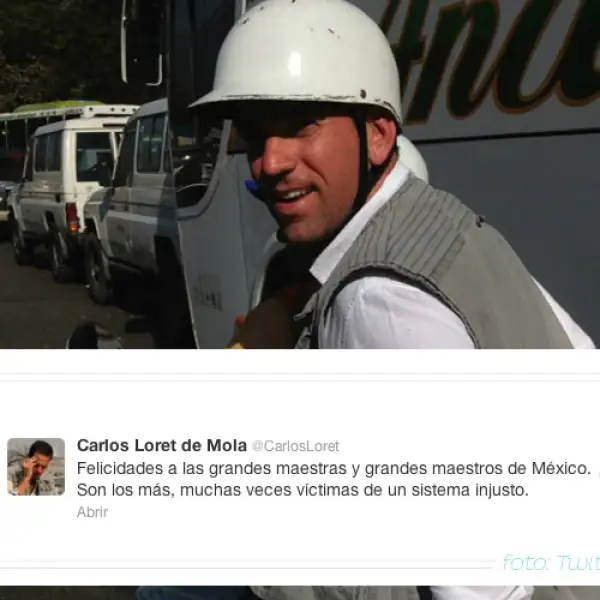 Carlos Loret de Mola.