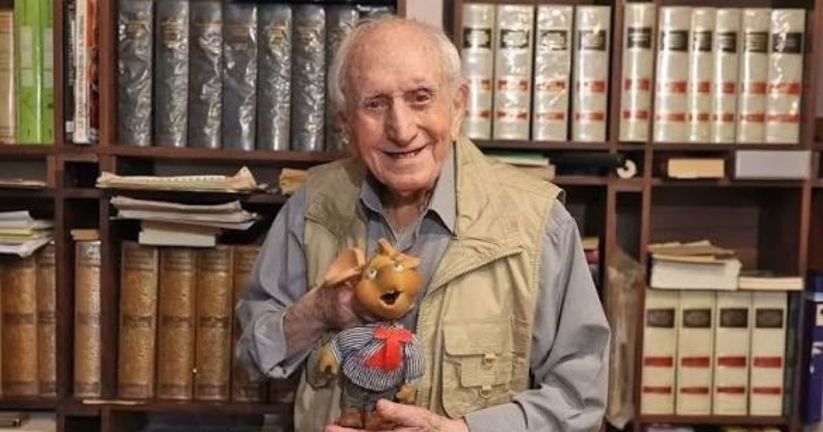 Muere Peppino Mazzullo, la legendaria voz de Topo Gigio, a los 100 años