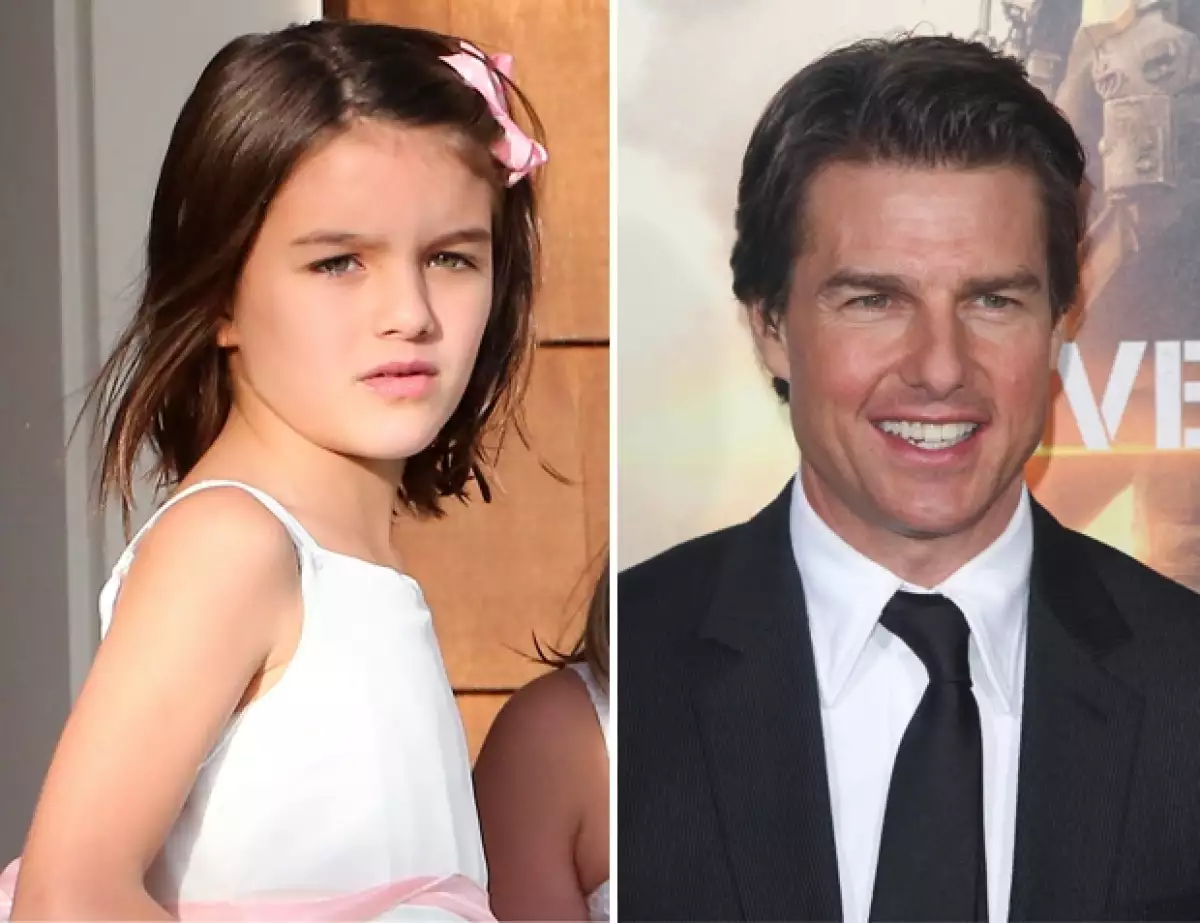 A sus ocho años, Suri cada vez se parece más a su papá