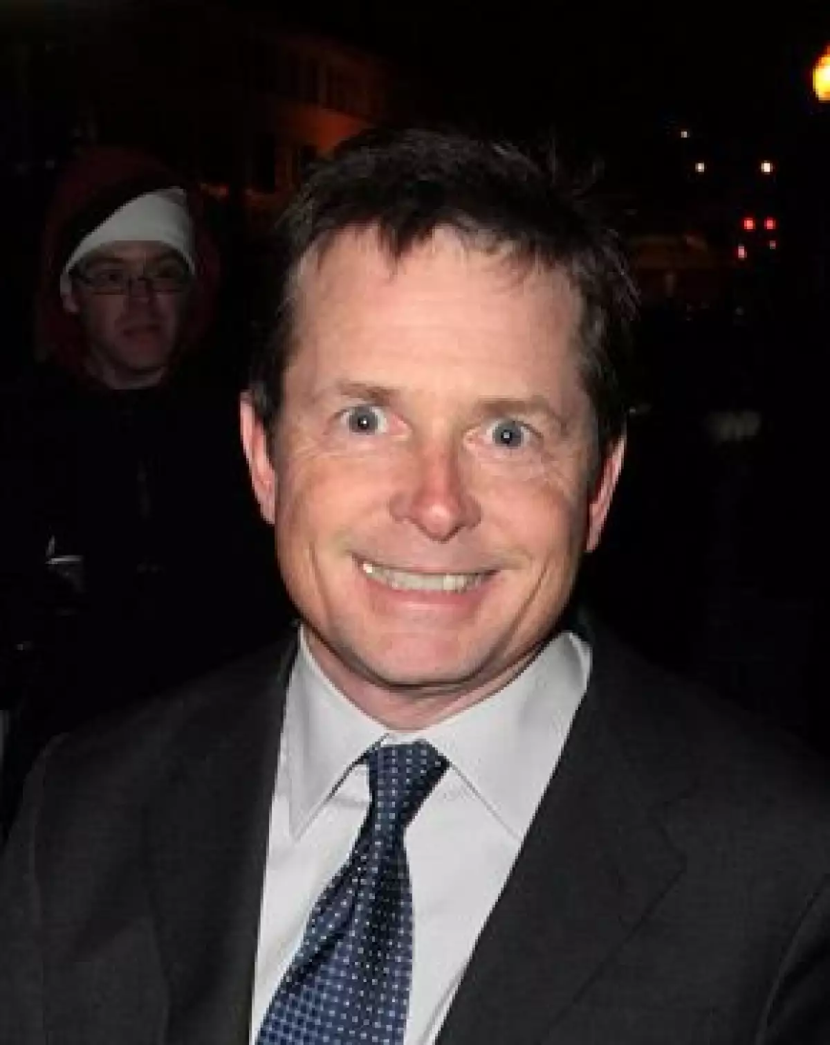 El actor, quien sufre del mal de esta enfermedad desde 1991, dijo siempre estar mirando hacia adelante.