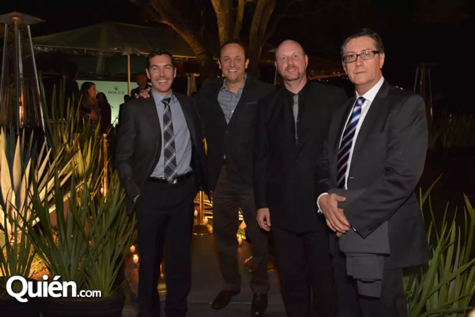 Erik Ceballos, Manuel Mier, Rubén Marshall y Mario Barragán