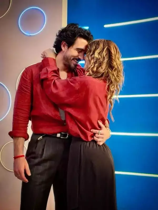 Luis Carlos Origel y Andrea Legarreta 