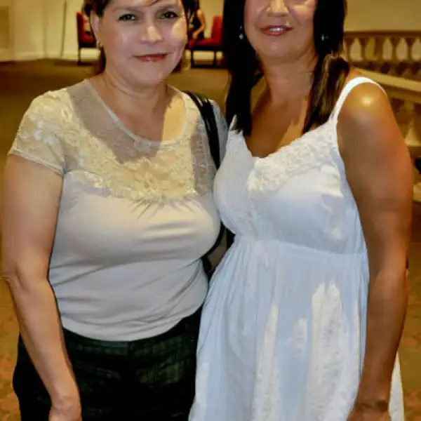 Bety Rodríguez y Lucy Herrera
