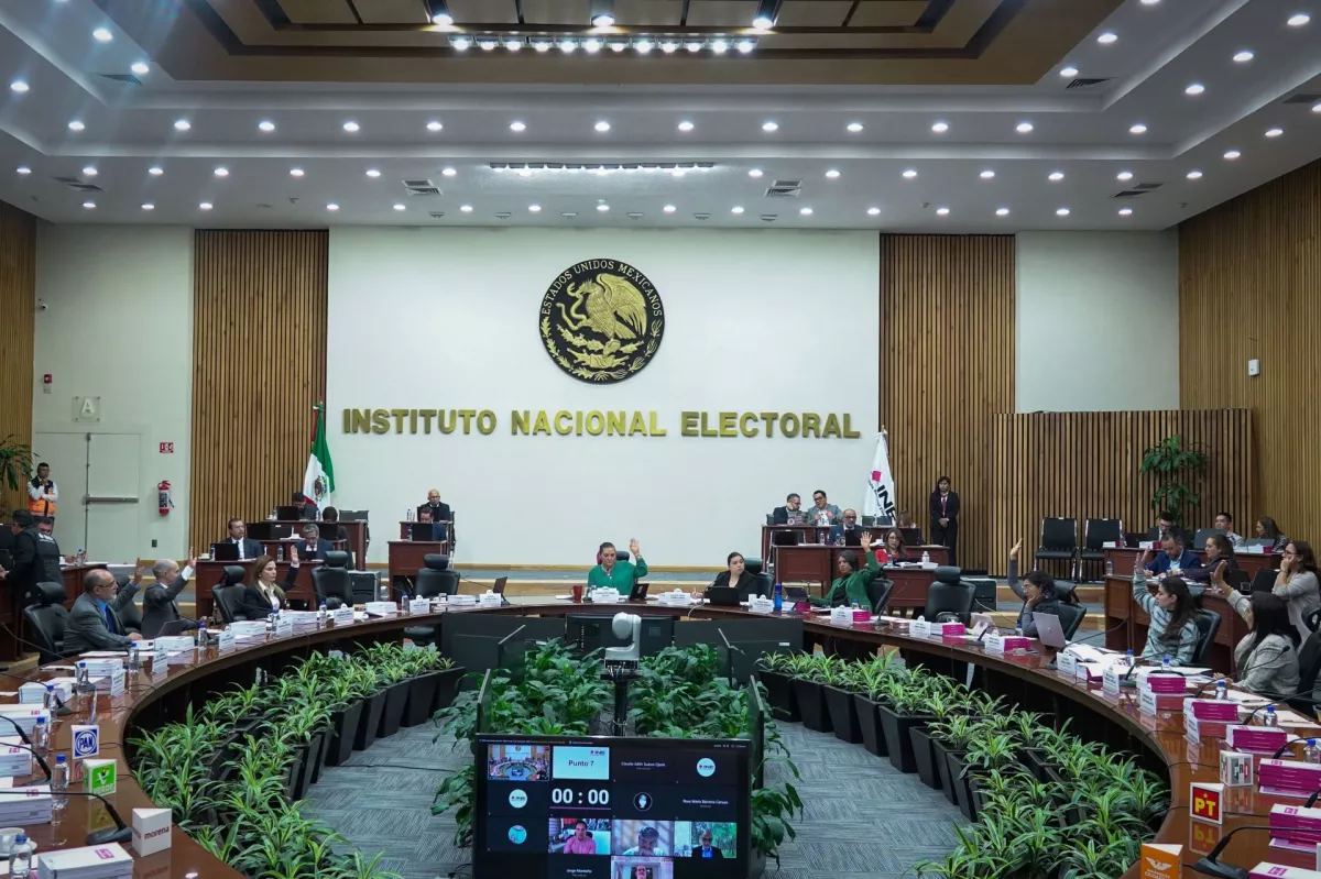 Sesión extraordinaria INE-1