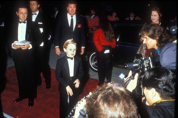 Kit Culkin, padre de Macaulay (primero a la izquierda), fue representante del pequeño actor desde que era niño. Él se emancipó a los 17 años.
