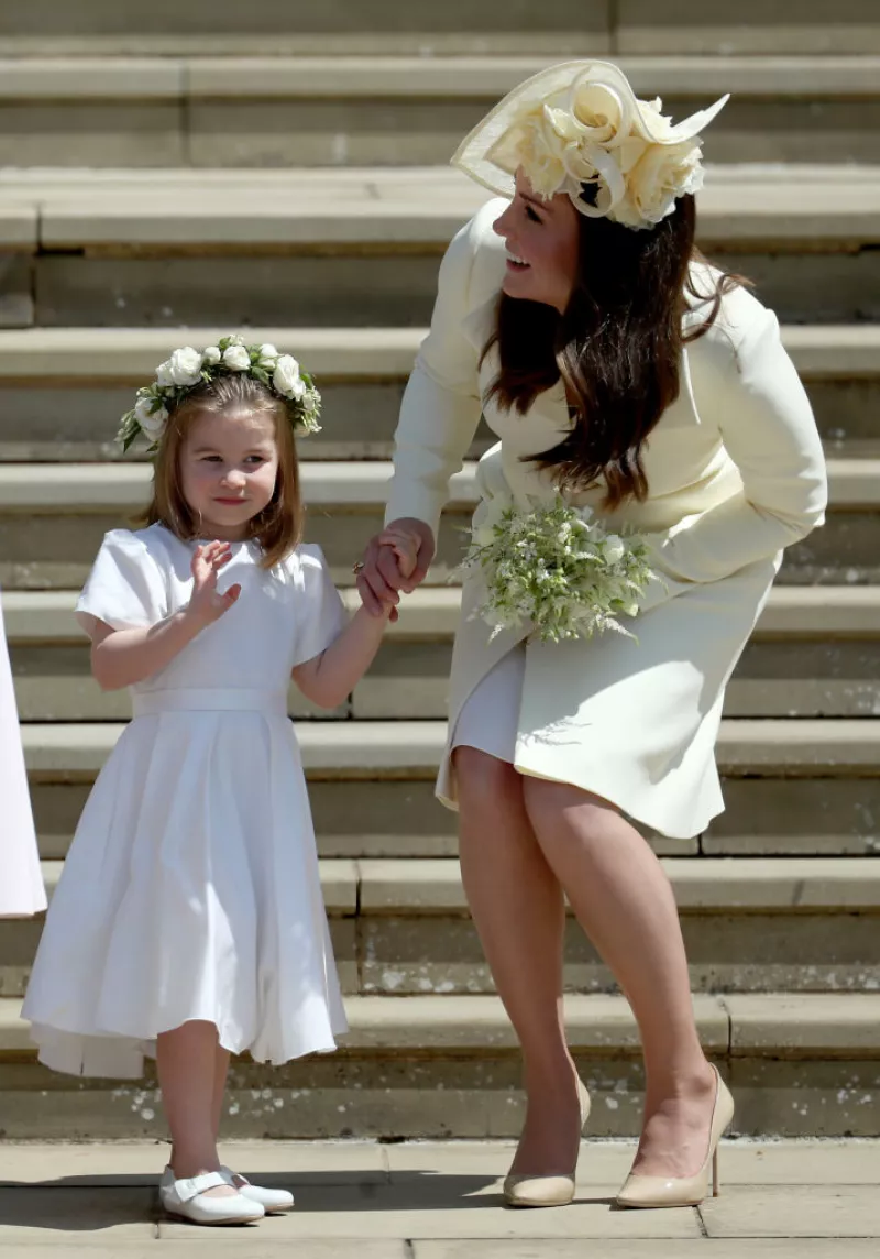 Princesa Charlotte y Kate Middleton 