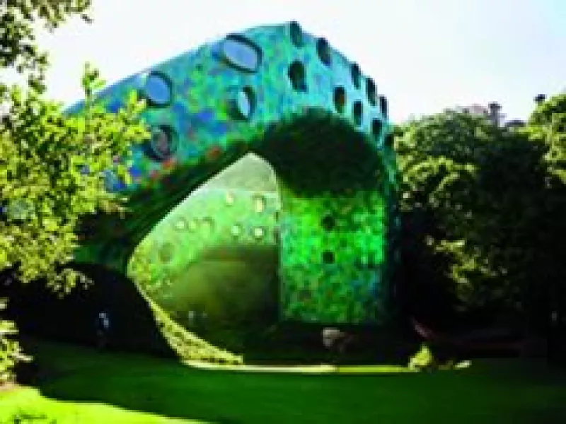 Nido de Quetzalcóatl, de Senosiain Arquitectos (Foto: Cortesía WAFB)