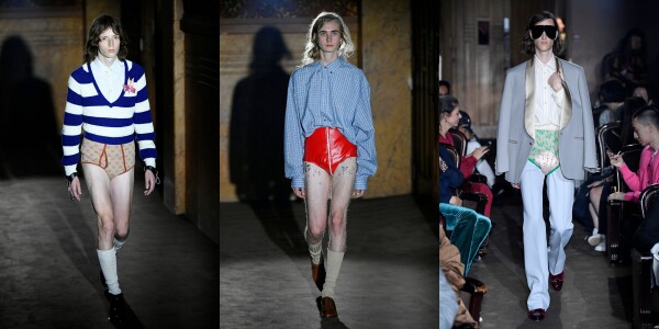 Gucci show, Runway, Spring Summer 2019, Paris Fashion Week, France - 24 Sep 2018