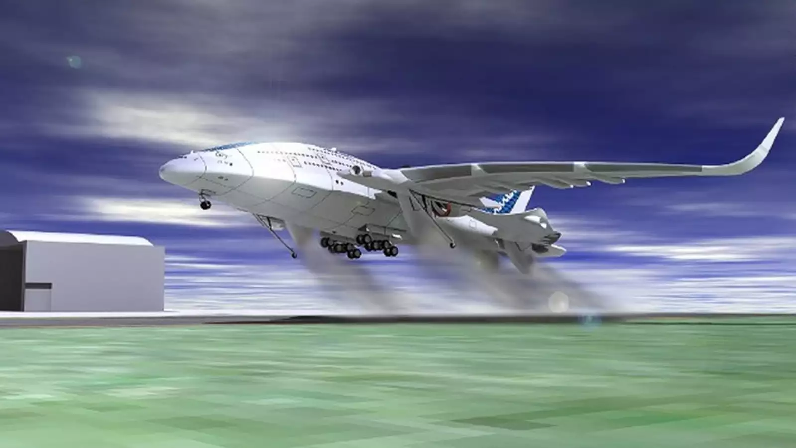 avion ecologico conocido como avion ballena