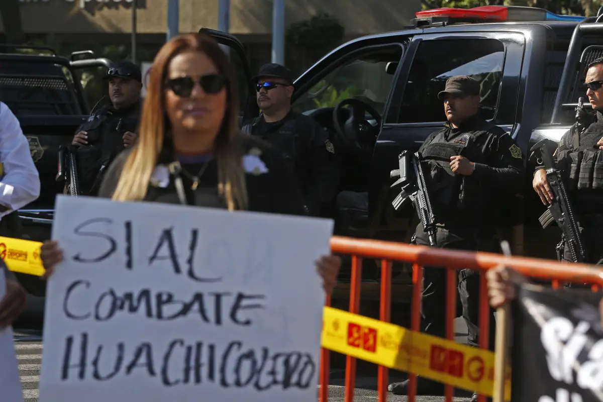 Protesta Desabasto Gasolina Jalisco.