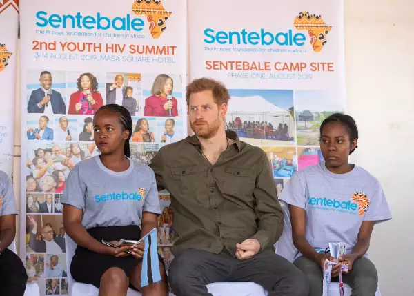 Prince Harry visit to Africa - 26 Sep 2019