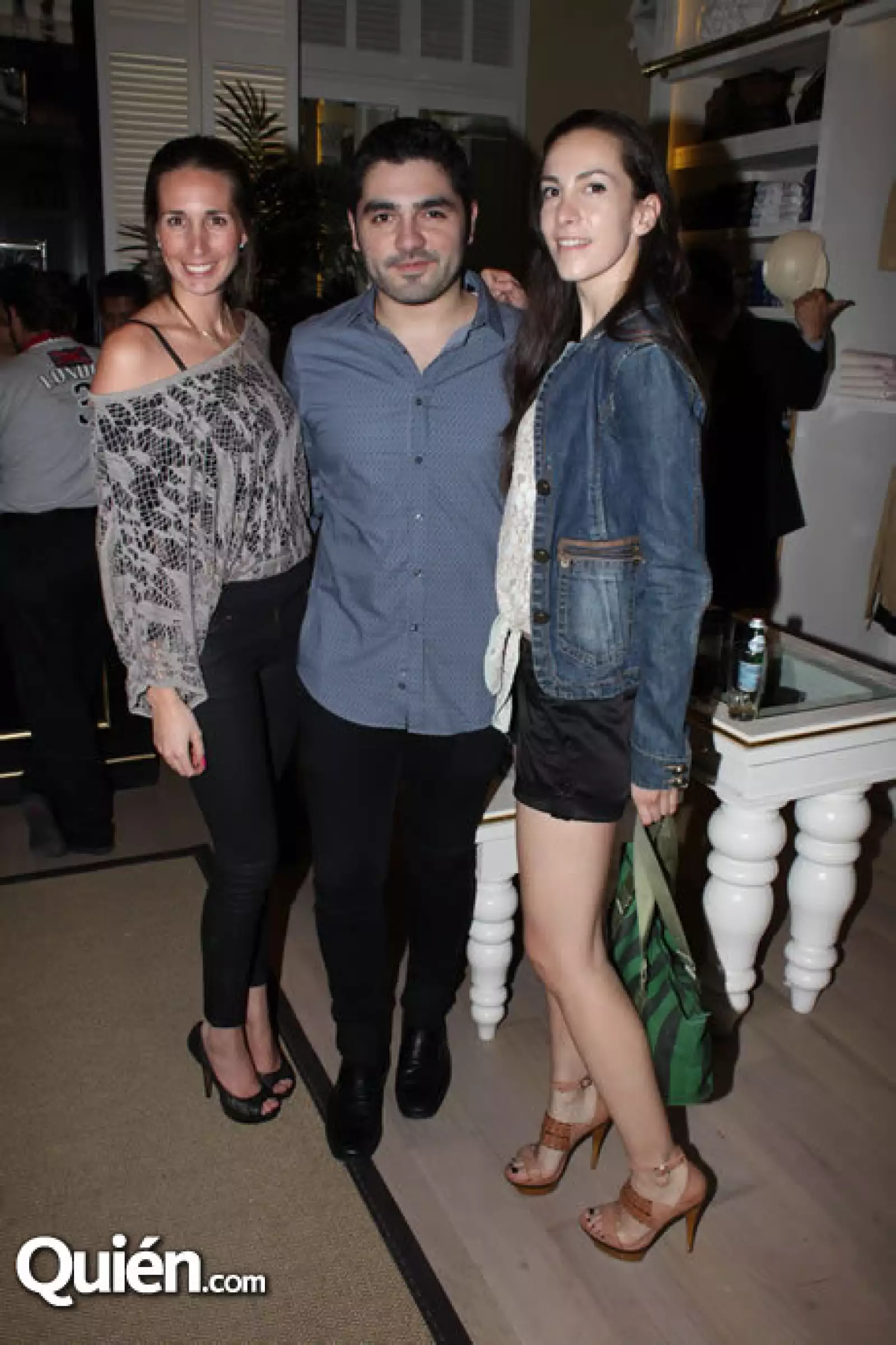 Johanna Miñarro, Marcelo Solís y Andrea Gutiérrez