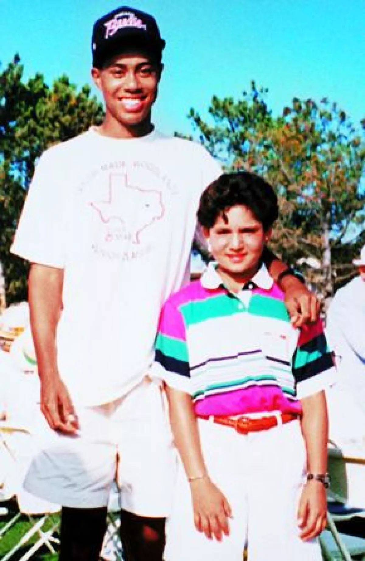En 1989 conoció al mejor golfista del mundo Tiger Woods.