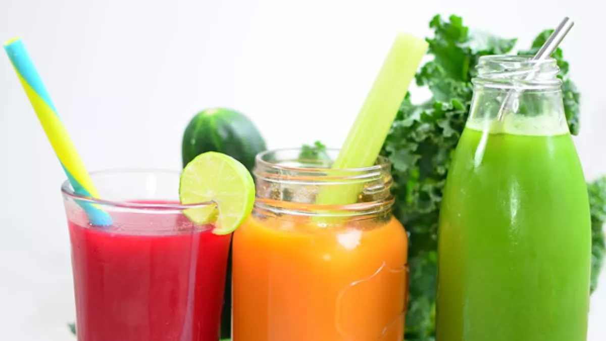 Los jugos de verduras son aquellos que en su base o su mayoría (85% mínimo) es de verduras.