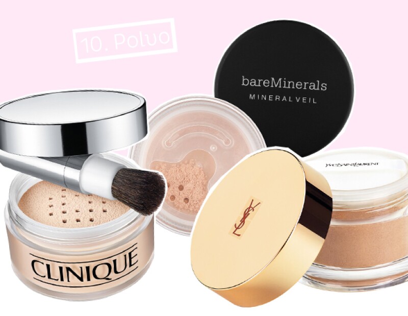 Polvo: Clinique, Yves Saint Laurent, BareMinerals.