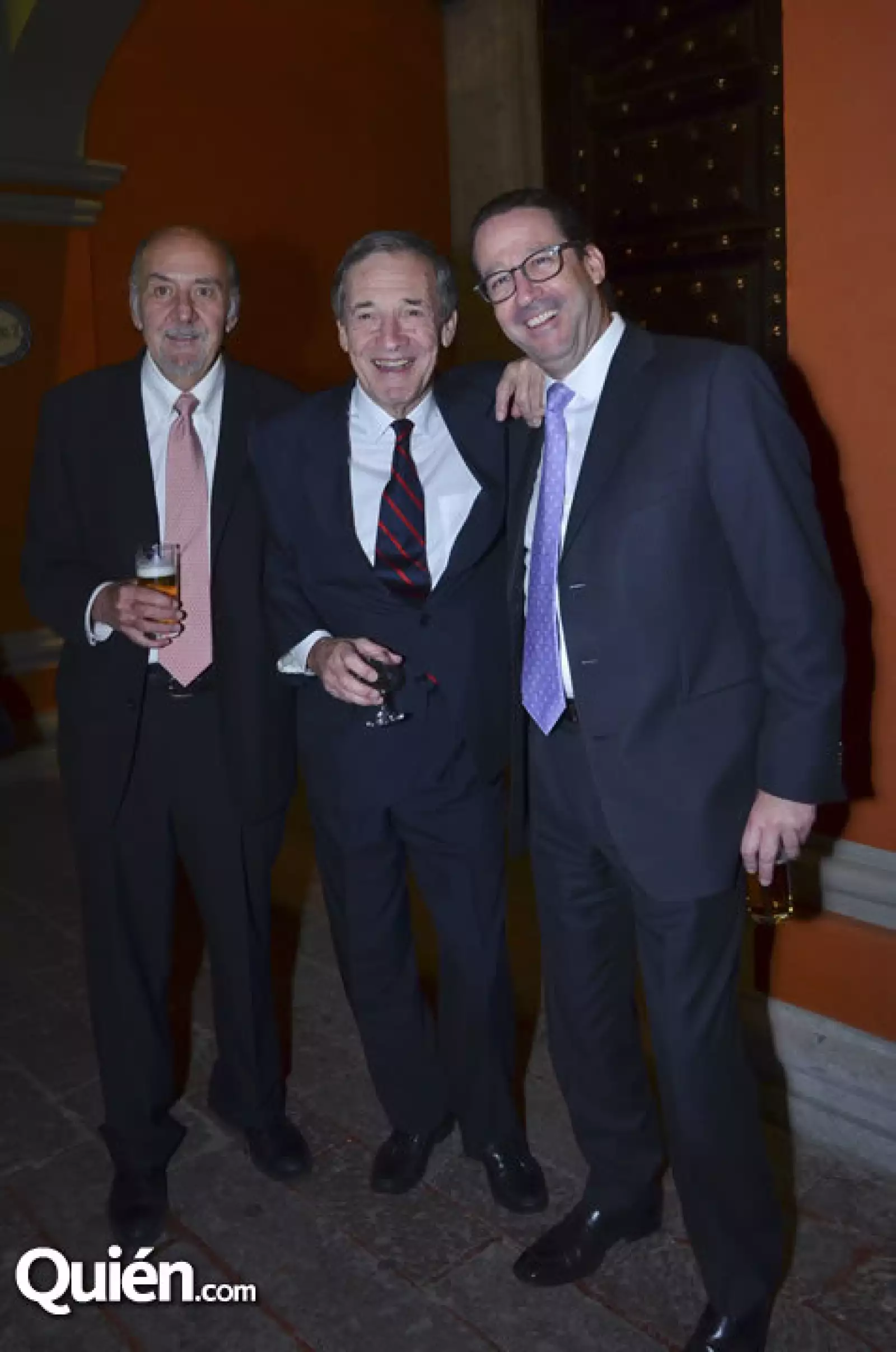Martín García Urquiaga, Robert Amran y Javier Amezcua