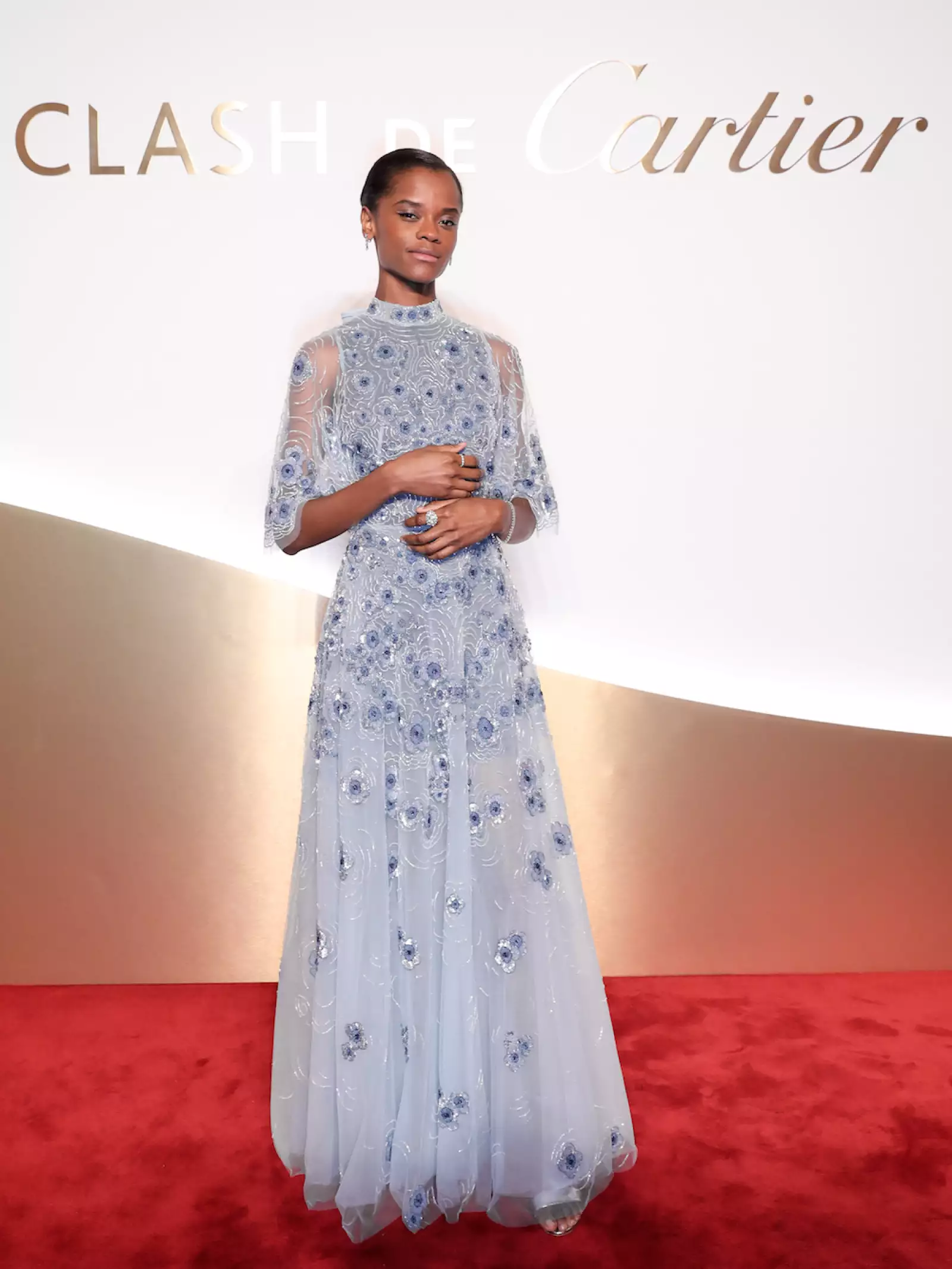 La actriz británica Letitia Wright