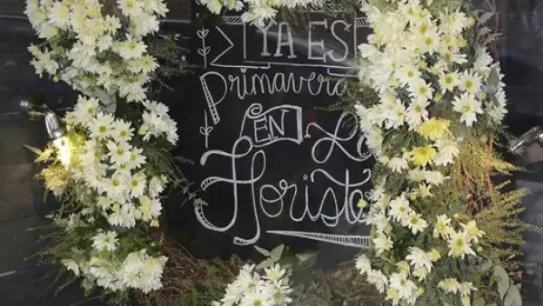 Taller de arte floral en La Floristería