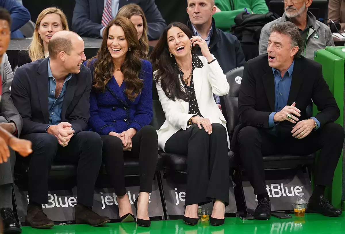 El príncipe William y Kate Middleton de visita en Boston