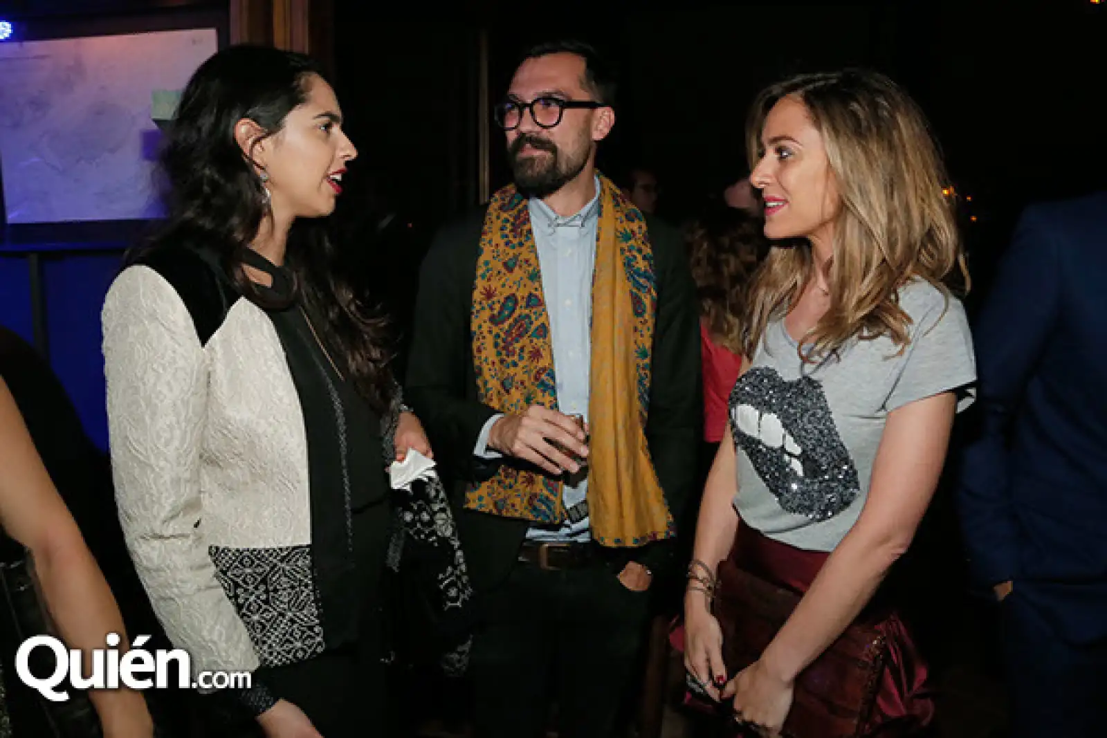 Montserrat Messeguer, José María Balmaceda y Paulina Ricardi